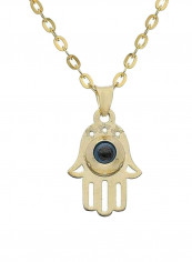 Chain Necklace With Hamsa Hand Pendant reviews Chain Necklace With Hamsa Hand Pendant