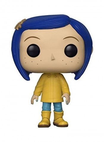 Pop! Movies: Coraline - Coraline in Raincoat Collectible Figure 3x6inch