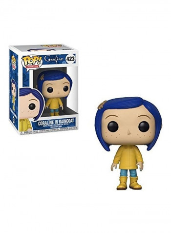 Pop! Movies: Coraline - Coraline in Raincoat Collectible Figure 3x6inch