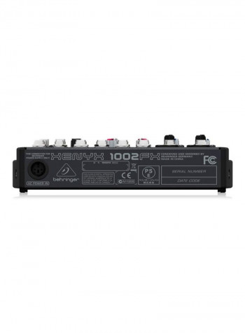Premium 10-Input 2-Bus Mixer 1002 Grey/Red/Blue