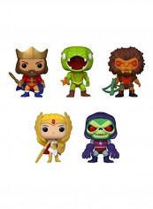 Set Of 5 Classic She-Ra Skeleton Terror W/Claws Grizzlor Kobra Khan And King Radnor 11x9x7inch