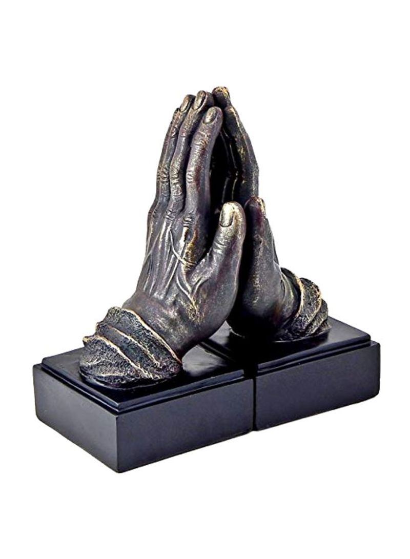 26393 Praying Hands Bookends