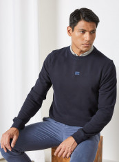 Crest Detail Sweatshirt Blue reviews Crest Detail Sweatshirt Blue