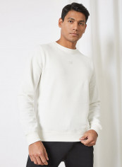 Crest Detail Sweatshirt Ecru reviews Crest Detail Sweatshirt Ecru