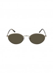 Men's Full Rimmed Oval Frame Sunglasses - Lens Size: 54 mm