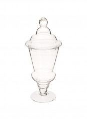 Round Tapered Apothecary Jar Clear 20.5x9inch reviews Round Tapered Apothecary Jar Clear 20.5x9inch