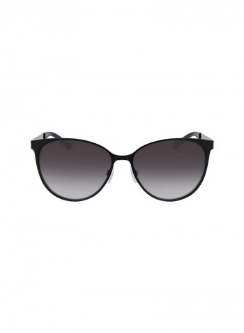 Women's Full Rimmed Cat-Eye Sunglasses - Lens Size: 58 mm