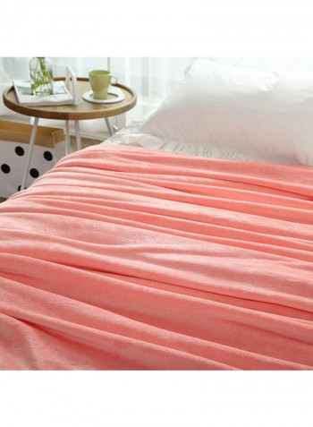 Solid Color Warm Blanket Multicolour