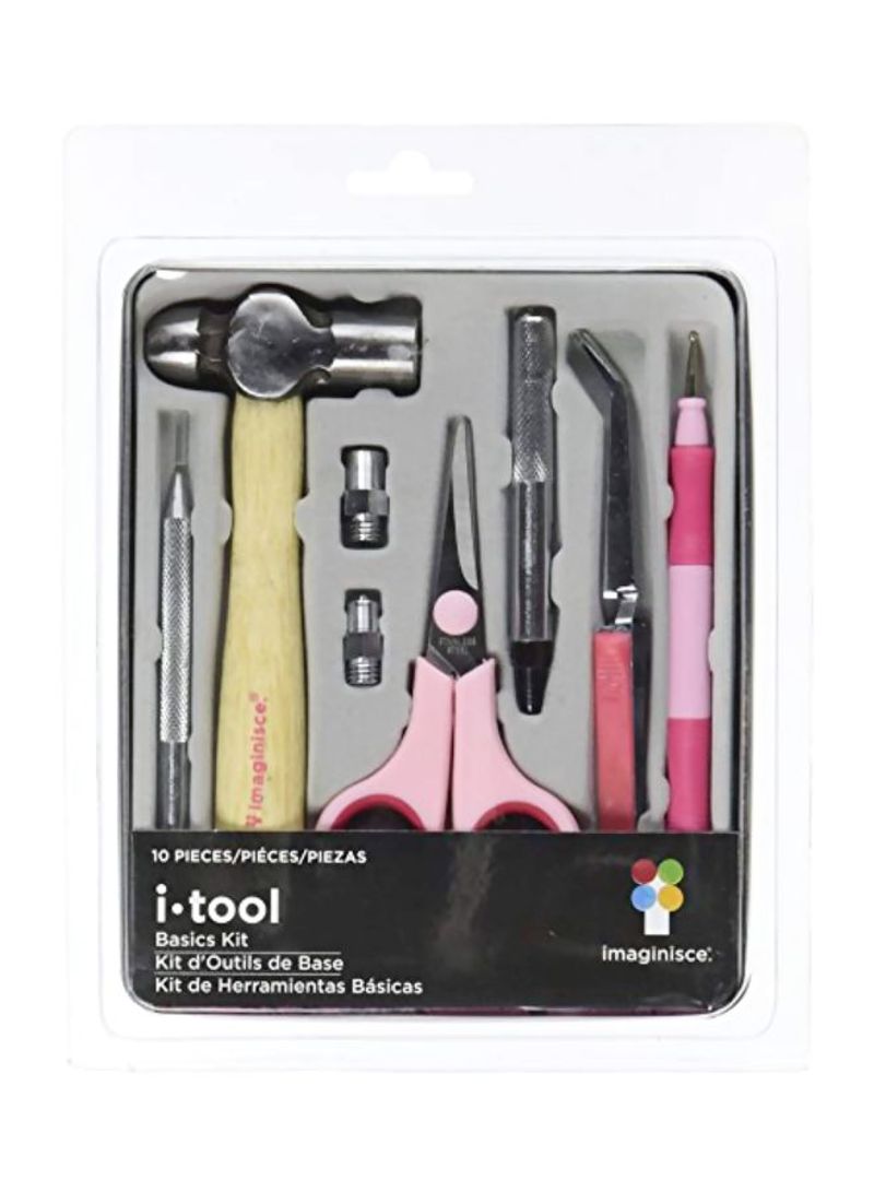 10-Piece i-Tool Craft Kit Multicolour