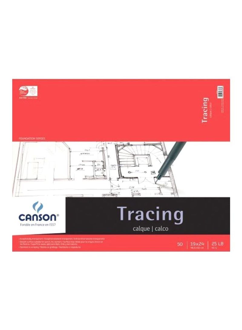 Canson Tracing Paper Pads White