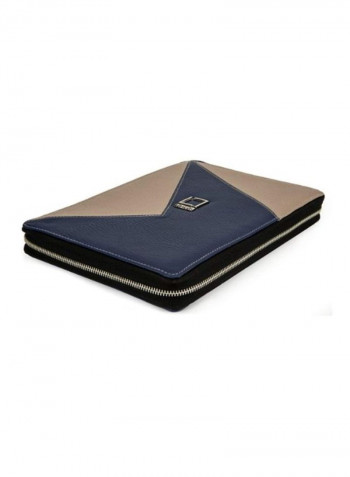 Portfolio Case For RCA 10 Viking Pro 10.1-Inch Blue/Brown