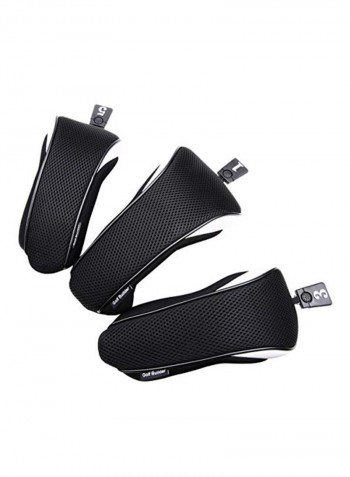 3-Piece Golf Club New Driver Fairway Wood Cover