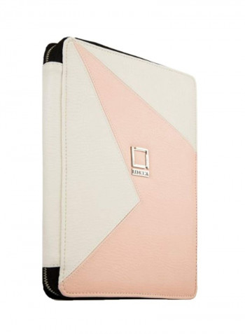 Minky Portfolio Case For RCA Cambio W101 10.1-Inch Pink/White/Black