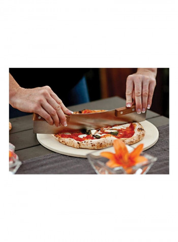 Pizza Grill Stone Beige 13x13x0.39inch