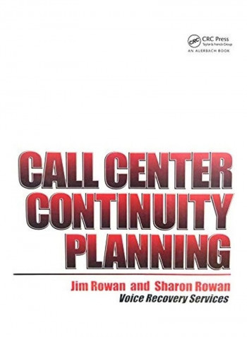 Call Center Continuity Planning Paperback English by Jim Rowan