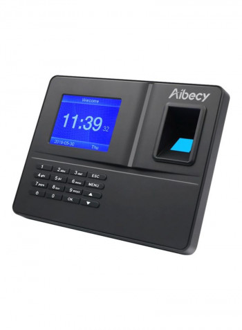 Digital Fingerprint Biometric Black/Blue/White