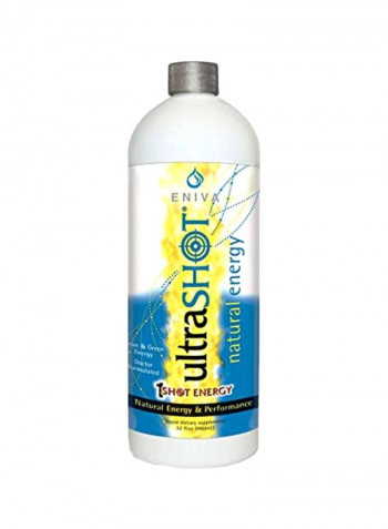 Ultrashot Natural Energy Liquid Dietary Supplement