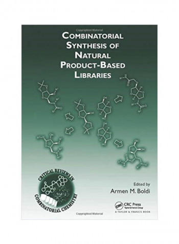 Combinatorial Synthesis Of Natural Product-Based Libraries Paperback