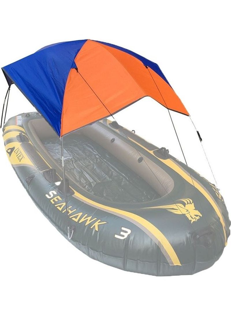 Folding Awning Canoe Rubber Inflatable Boat Parasol Tent 35x32x35cm