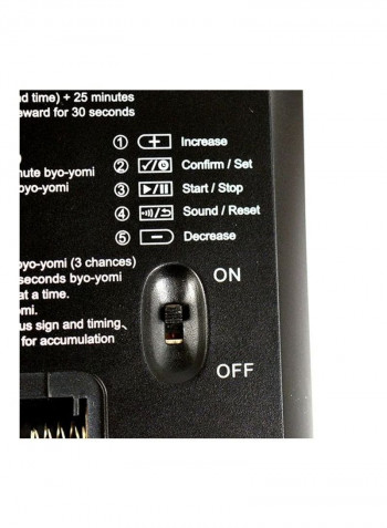 Digital Chess Count Up Down Timer 19.5 x 12.5 x 4.5cm