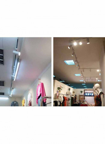 LED Light Wall Mounted COB Track Spotlight White