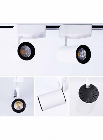 LED Light Wall Mounted COB Track Spotlight White