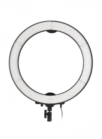 Dimmable LED Ring Photography Light 18inch White