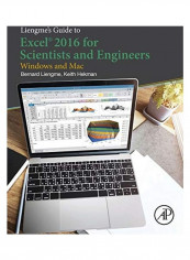 Excel 2016 For Scientists And Engineers Paperback English by Bernard Liengme