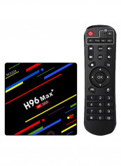 H96 Max Plus UHD 4K Media Player Smart TV Set-Top Box WT2122 Multicolour