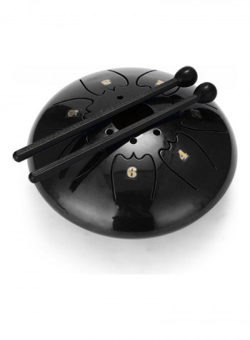 Mini Hand Pan Drum with Drumstick and Storage Bag