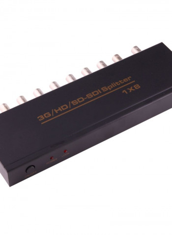 SD-SDI/HD-SDI/3G-SDI Video Splitter Black