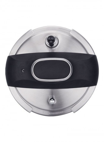 Stainless Steel Pressure Cooker Silver 30x29x30cm