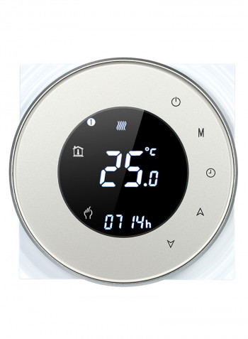 Electric Heating Temperature Controller Thermostat Grey