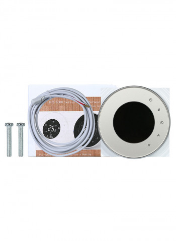 Electric Heating Temperature Controller Thermostat Grey