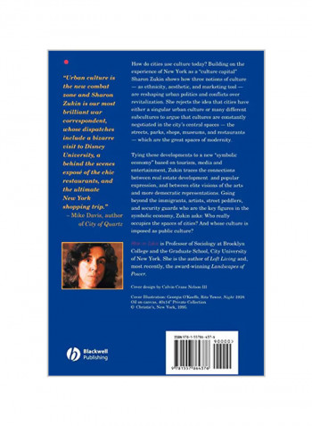 The Cultures of Cities Paperback