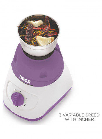 Pearl Mixer Grinder with Jars B232-Twin Purple Purple/White