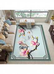 3D Floral Modern Simple Beautiful Rug Multicolour 120 x 160cm