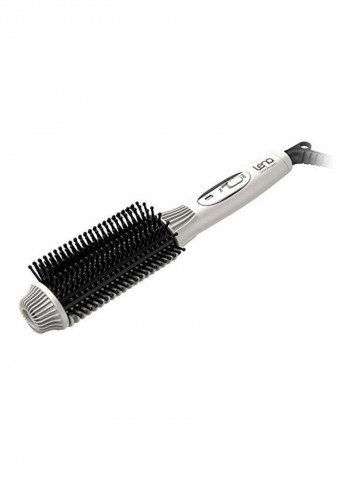 Curling Iron Brush Silver