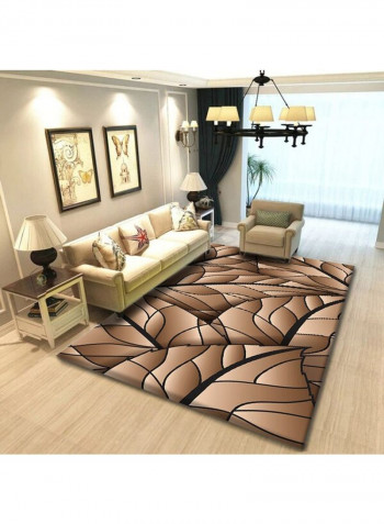 Rug 3D Print Wear-Resistant Beautiful Rug Multicolour 120 x 160cm