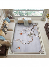 3D Floral Printed Carpet Multicolour 120x160cm reviews 3D Floral Printed Carpet Multicolour 120x160cm