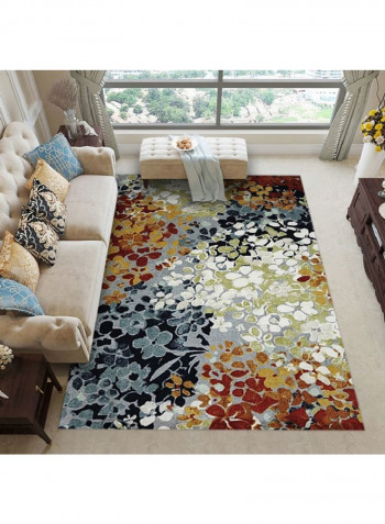 Non-Skid Living Room Rug Multicolour 120 x 160cm