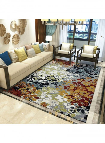 Non-Skid Living Room Rug Multicolour 120 x 160cm