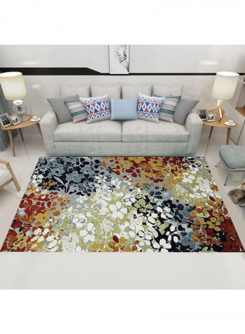 Non-Skid Living Room Rug Multicolour 120 x 160cm