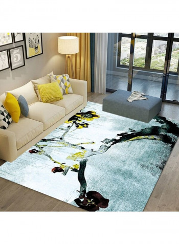 Rug Classical Contracted Pattern Non-skid Carpet Multicolour 120 x 160cm