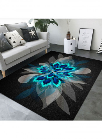 Floral Themed Modern Rug Multicolour 140x200cm