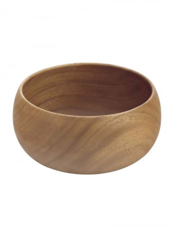 Calabash Bowl Brown 10x10x4inch