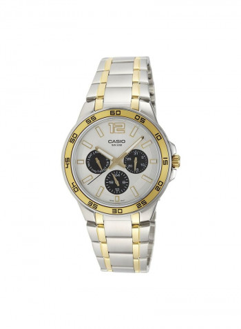 Men's Two Tone Analog Watch MTP1300SG-7A