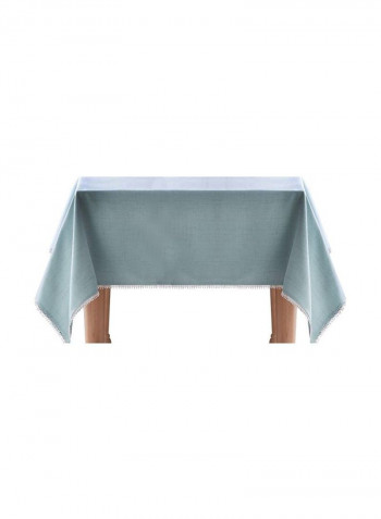 4-Piece Tablecloths Ice Blue 60x102inch