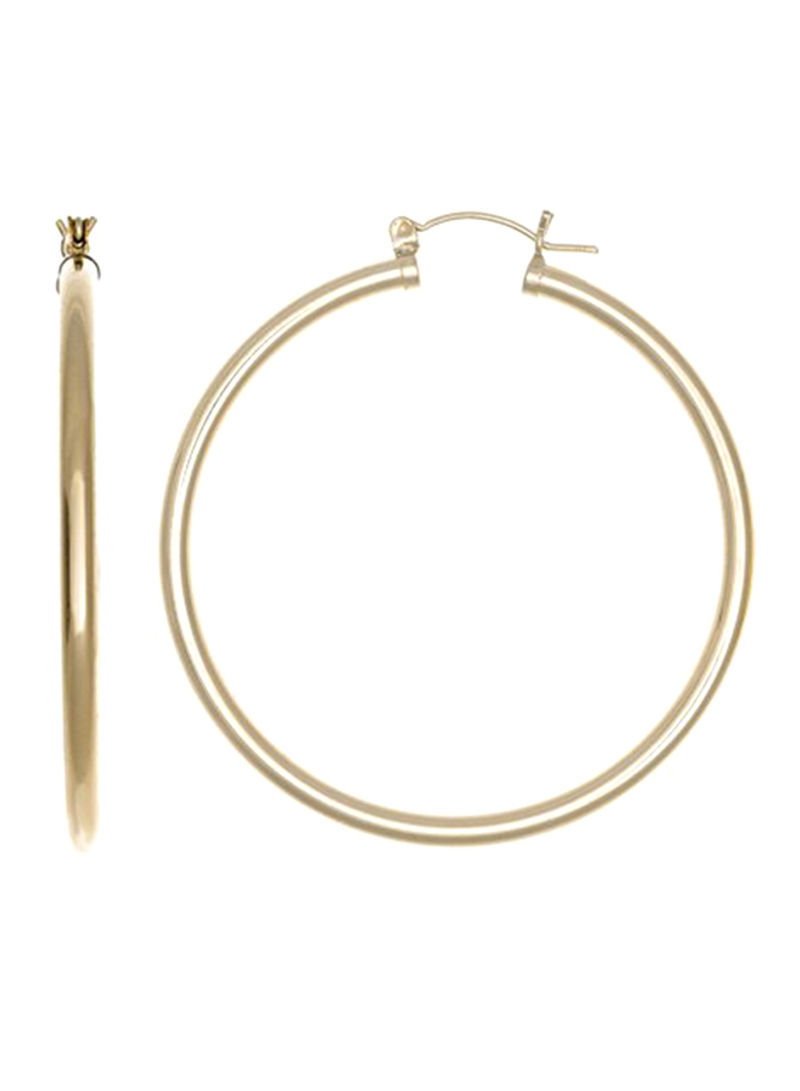 Gold Plated Hoops