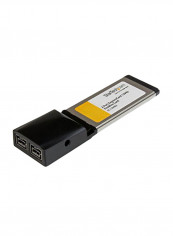 2-Port Laptop Adapter Card Black